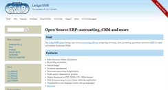 Desktop Screenshot of ledgersmb.org